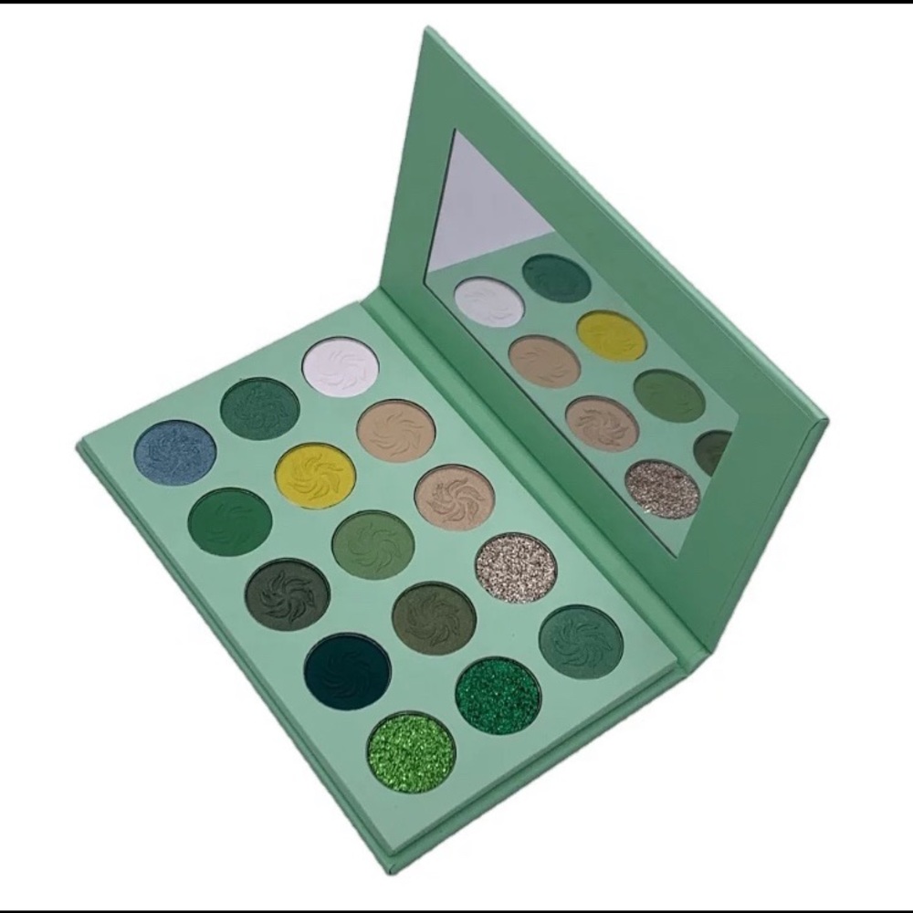 Eyeshadow green collection